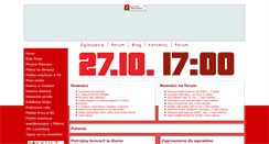 Desktop Screenshot of polonia.sk